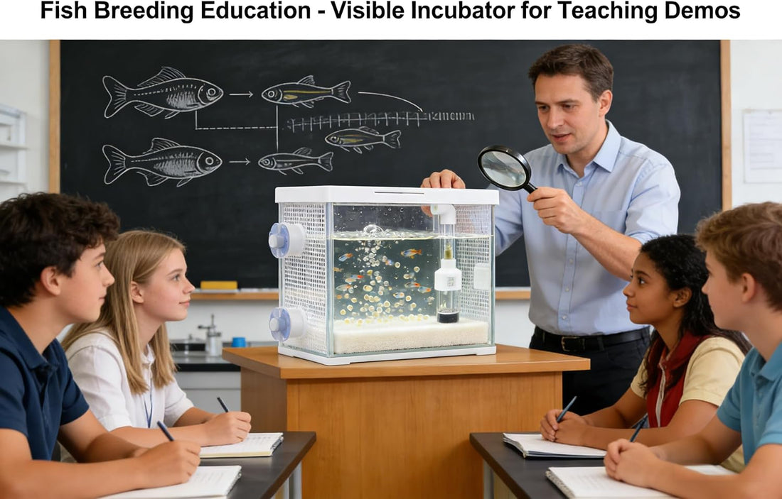 Egg Incubator Tumbler, 50mm Fish Hatchery for Cichlid Breeding