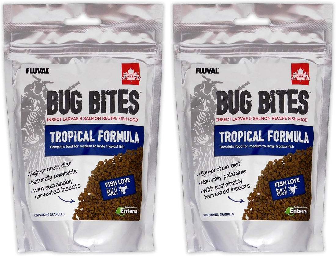 Fluval Bug Bites Tropical Fish Food, 1.6 oz.