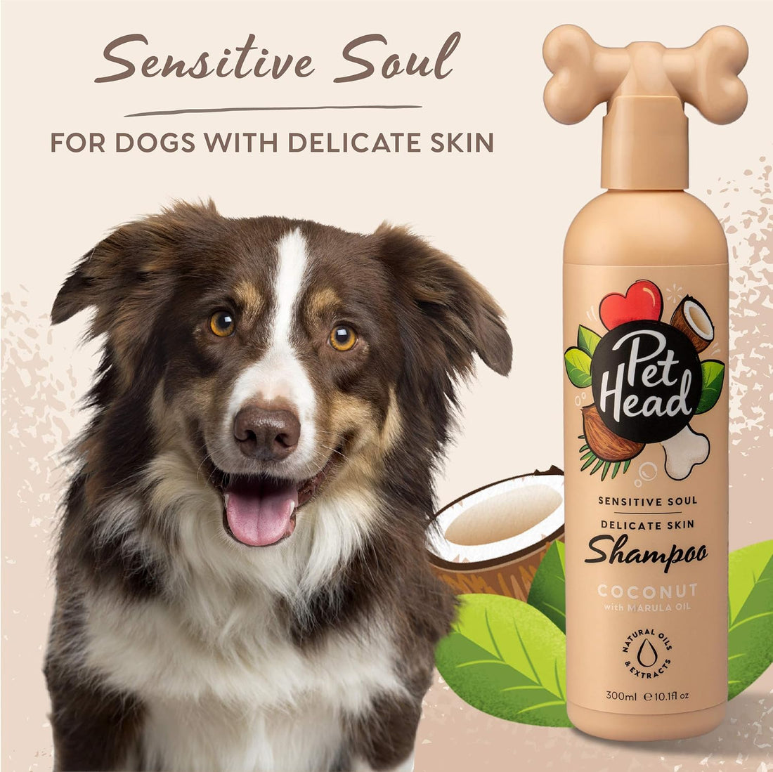 Pet Head Sensitive Soul Dog Deodorizer Spray | Coconut Scent