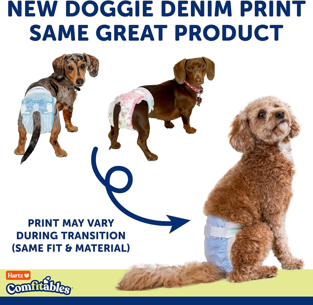 Hartz Disposable Dog Diapers, Size S 36 count
