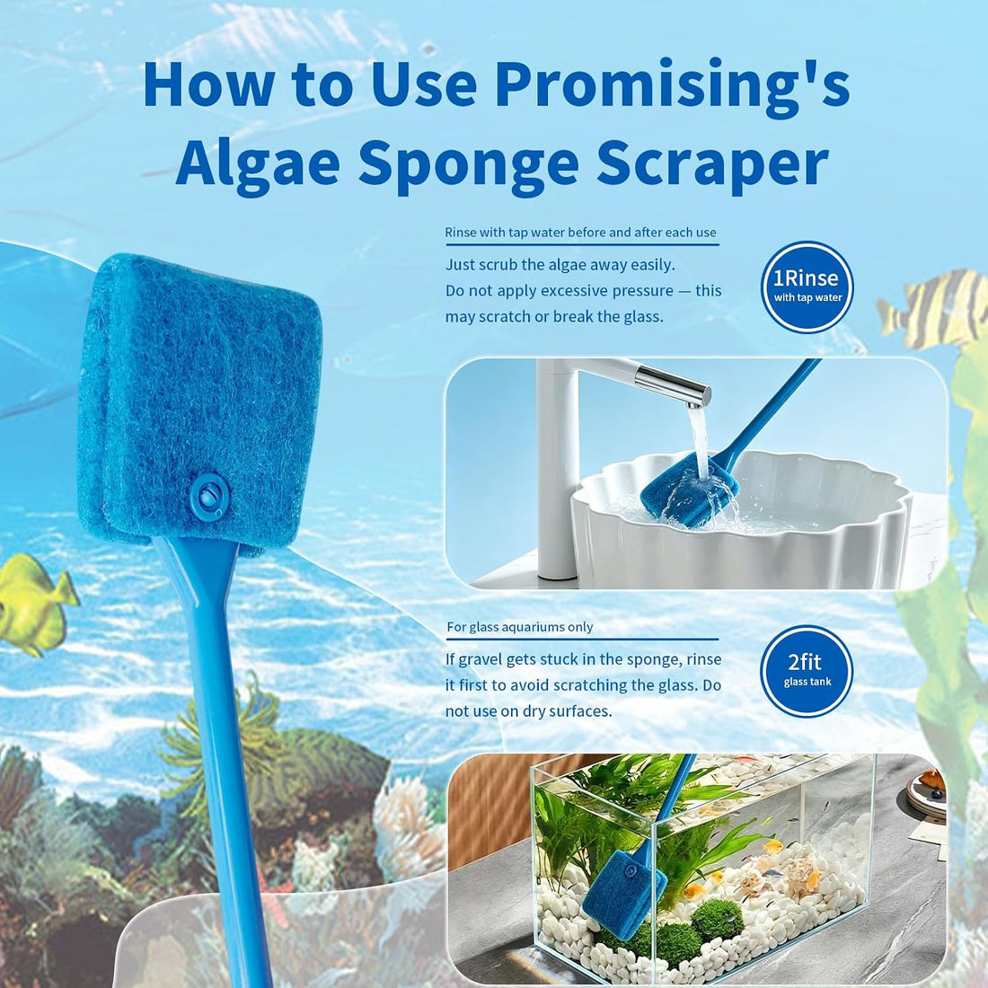 Promising Aquarium Cleaning Brush