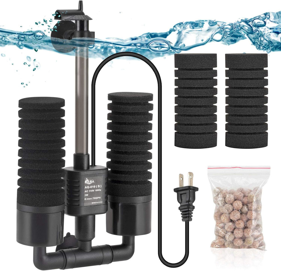 AQQA Electric Sponge Filter for Aquarium