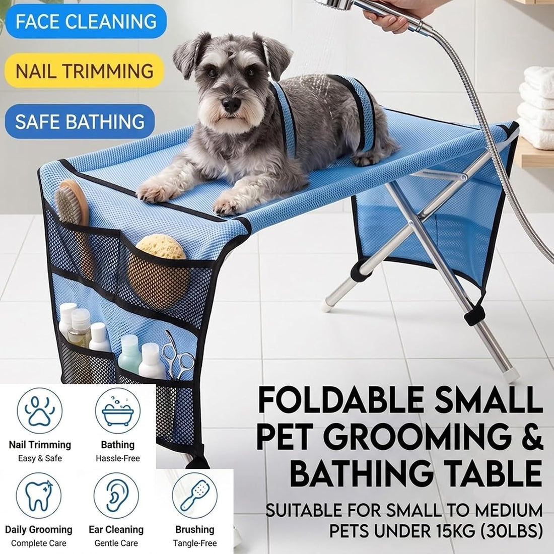 Dog Grooming Hammock Stand for Pet Nail Trimming