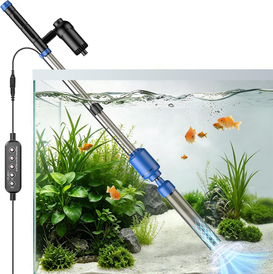 bedee 24W Aquarium Vacuum Gravel Cleaner