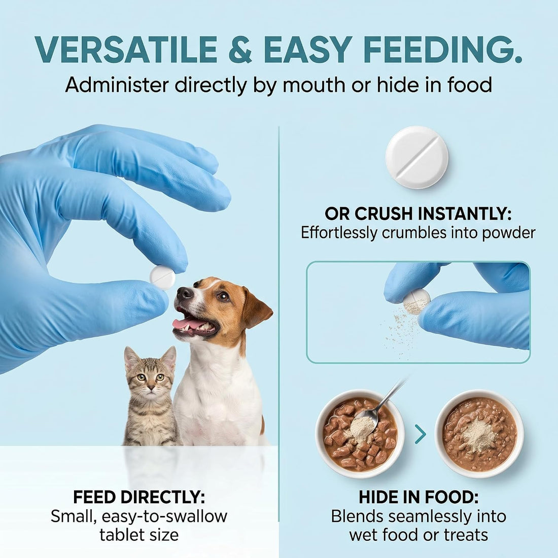 Dewormer for Dogs and Cats - Fenbendazole Tablet Broad Spectrum (50