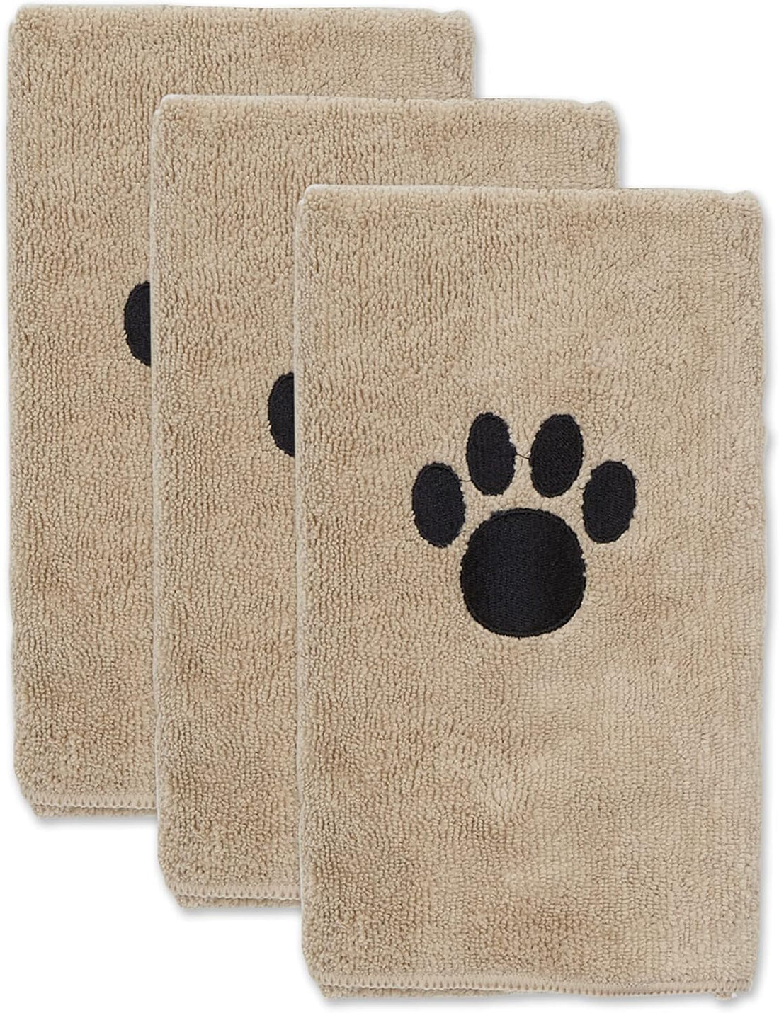 Bone Dry Pet Grooming, Embroidered Microfiber Towel Drying Collection