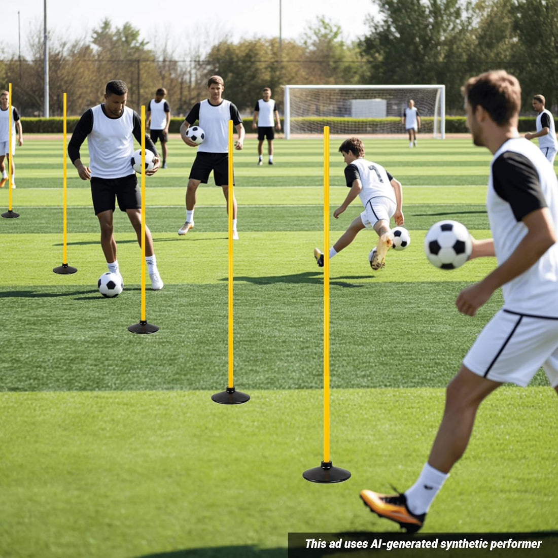 Desyeryamimi 5 FT Agility Training Poles