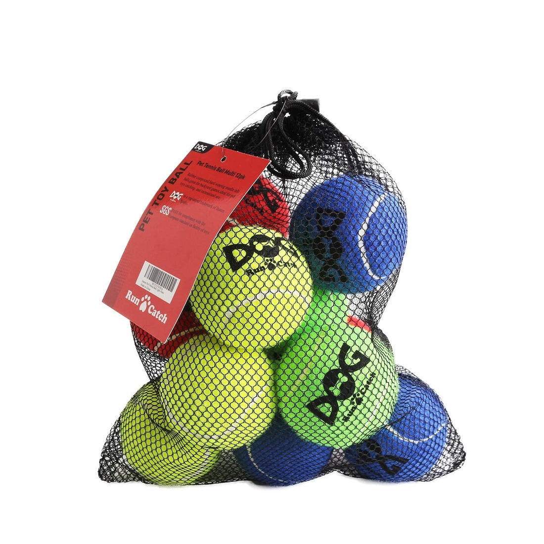 INSUM Tennis Balls for Dogs - 12 Pack 2.5'' Durable Non-Toxic Outdoor