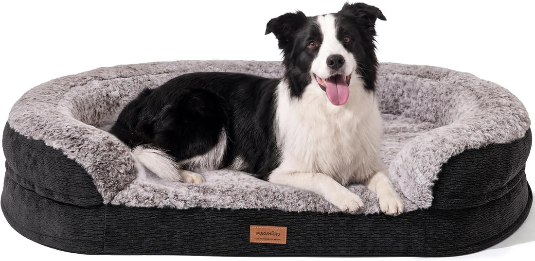 FUKUMARU X-Large Thickened Dog Couch Bed, Orthopedic