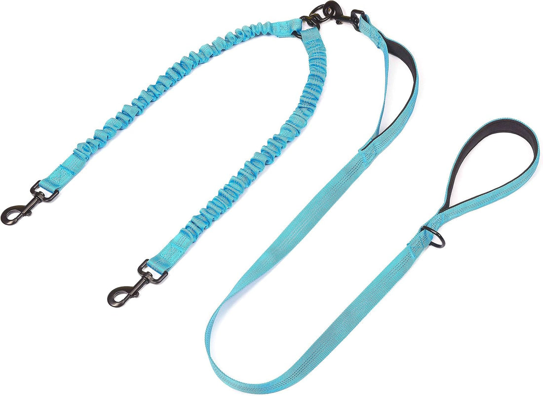 Dog Leash for 2 Dogs, Double Dog Leash, 5~18 lbs