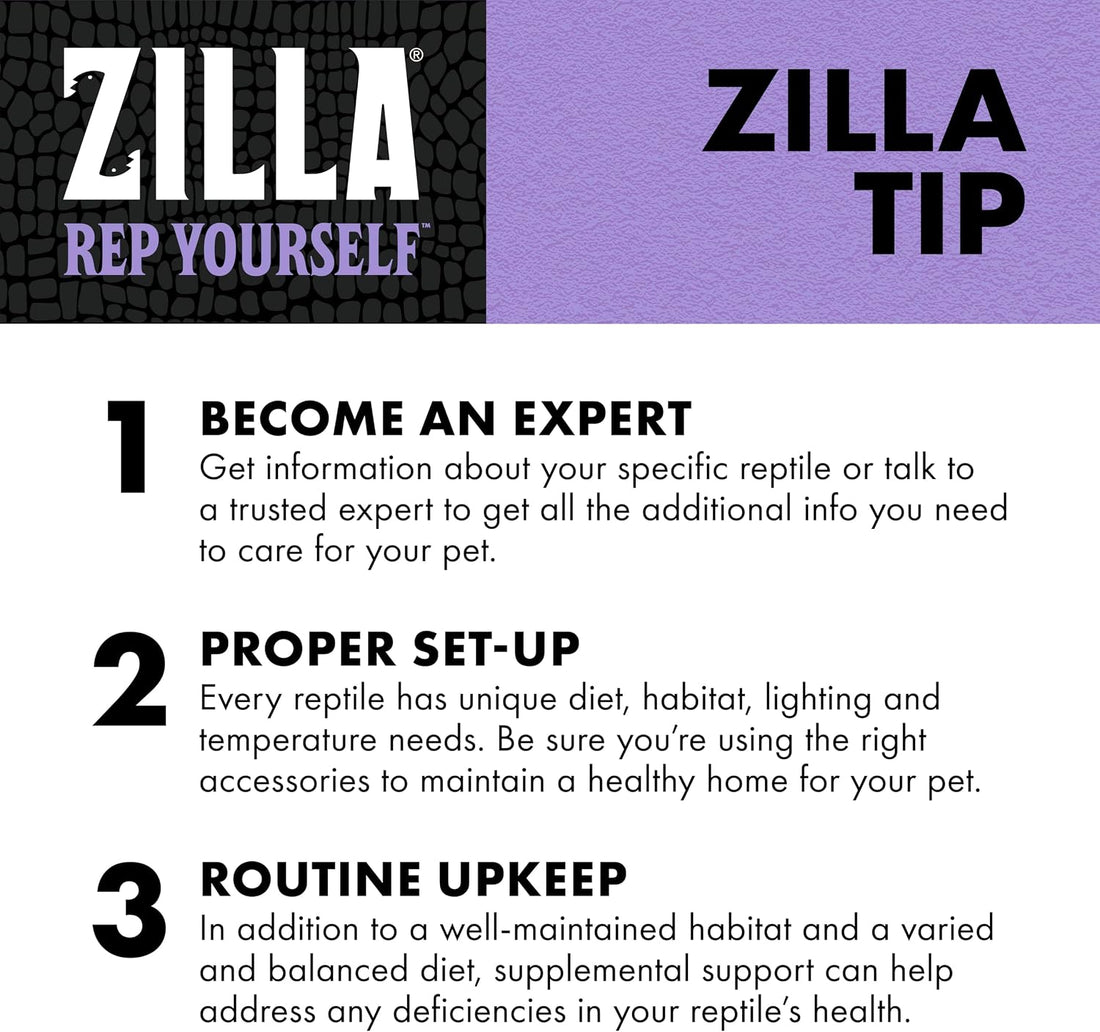 Zilla Vitamin Supplement Food Spray, Reptile Multivitamin, 8 Ounces