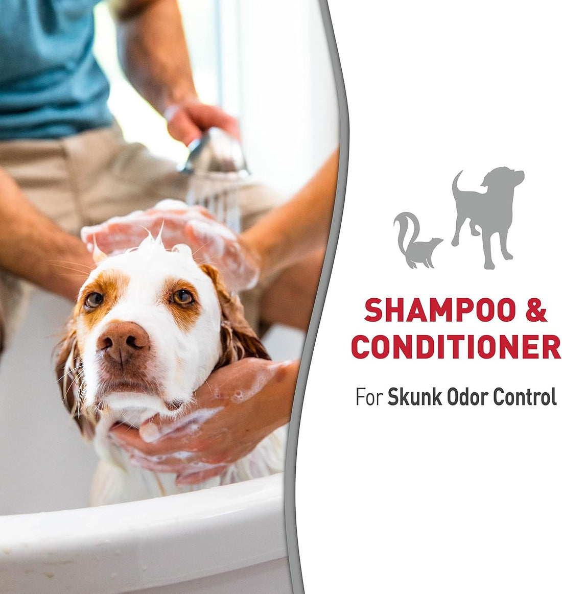 Nature's Miracle Skunk Odor Control Shampoo & Conditioner Lavender