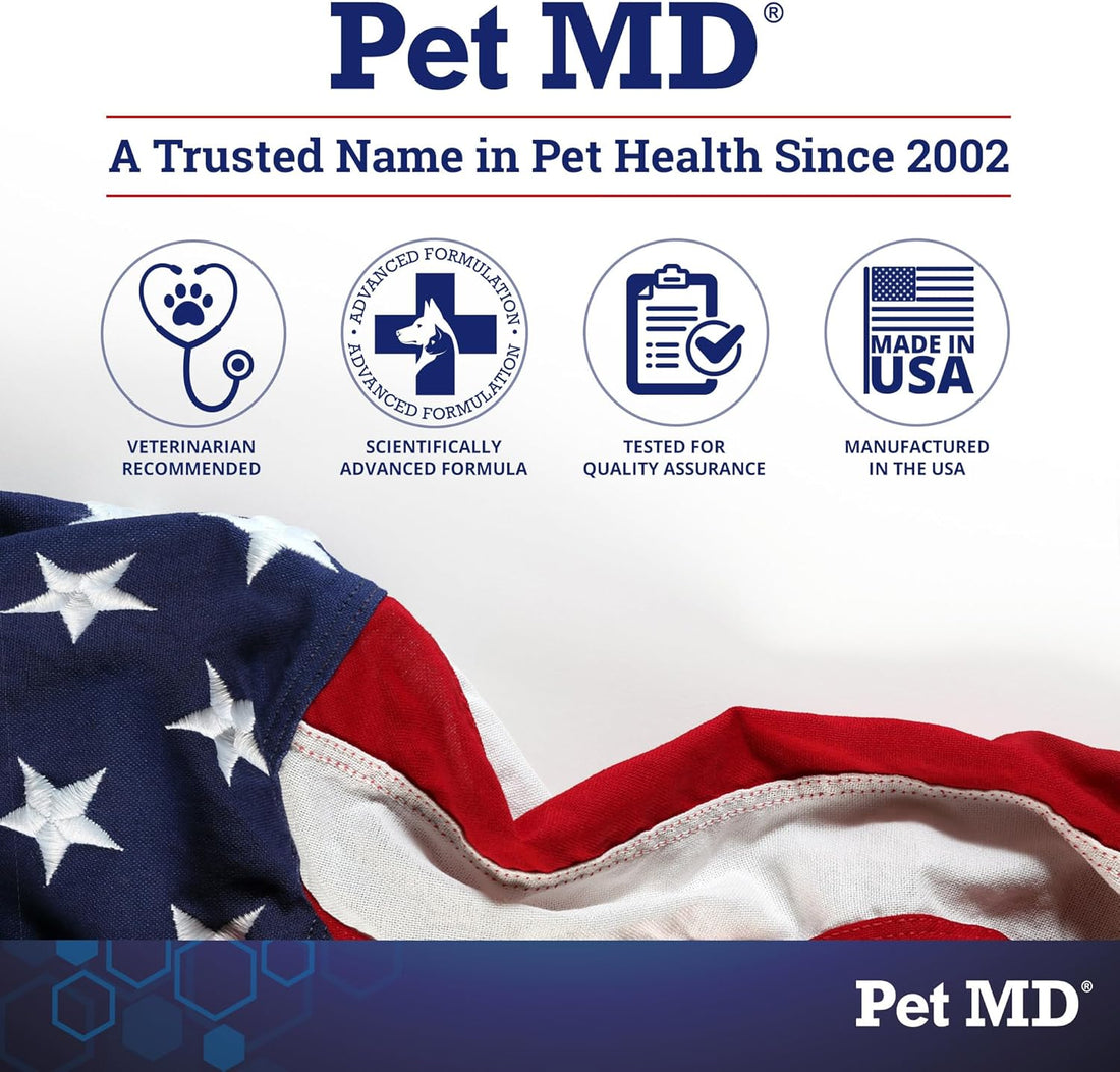 Pet MD Hydrocortisone Spray for Dogs, Cats, Horses - 4 oz