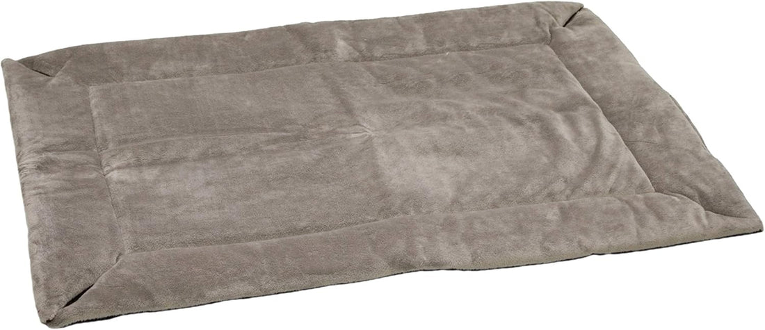 K&H PET PRODUCTS Self-Warming Crate Pad Mocha X-Small 14 x 22 Inches