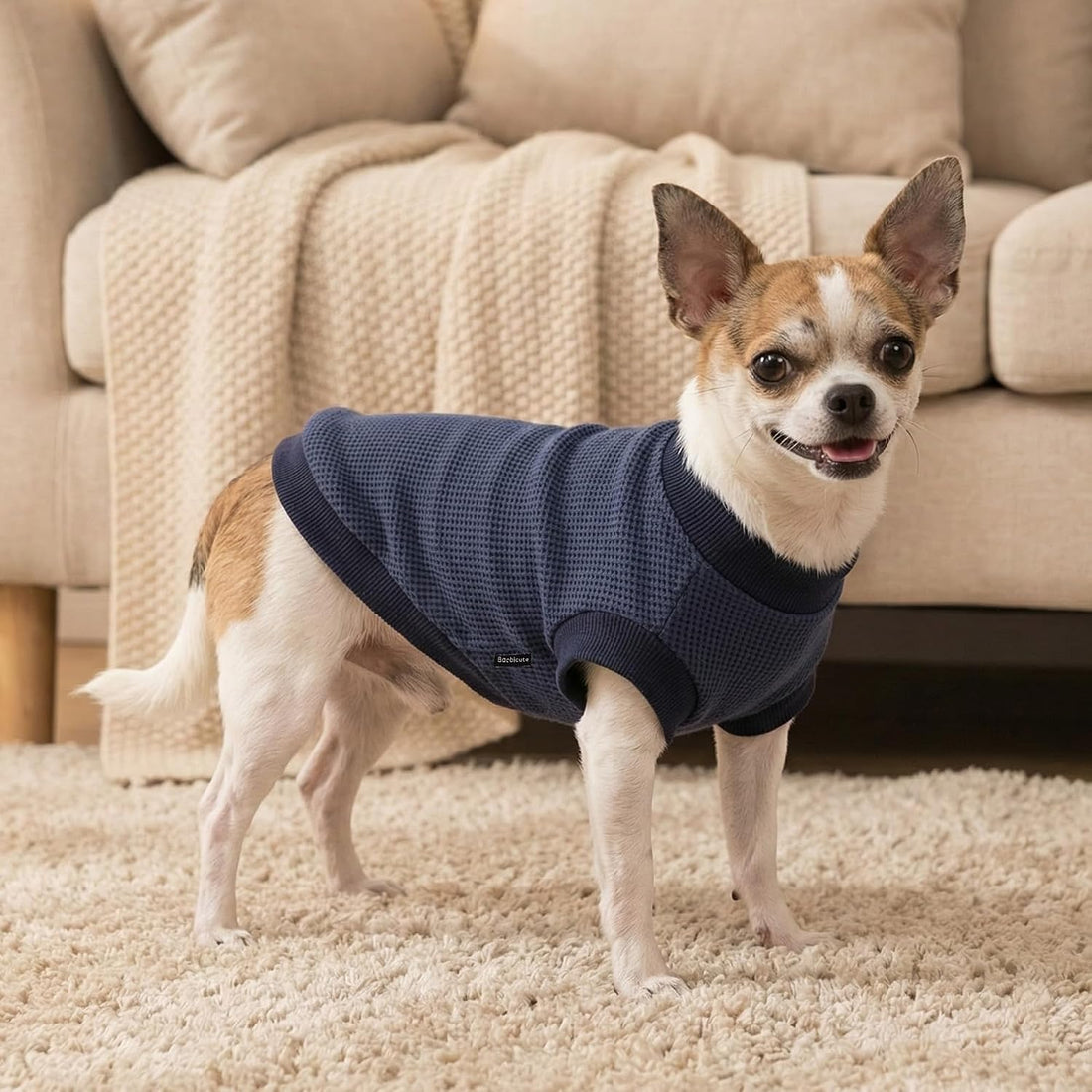 3 Pack Dog Shirt for Small Supplies Functional Waffle Dog Clothes