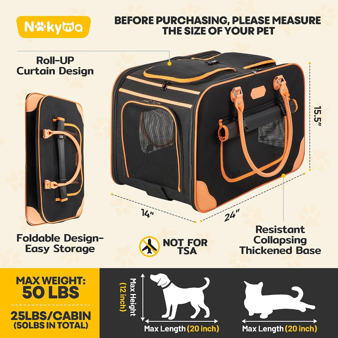 Extra Large Cat Carrier for 2 Cats