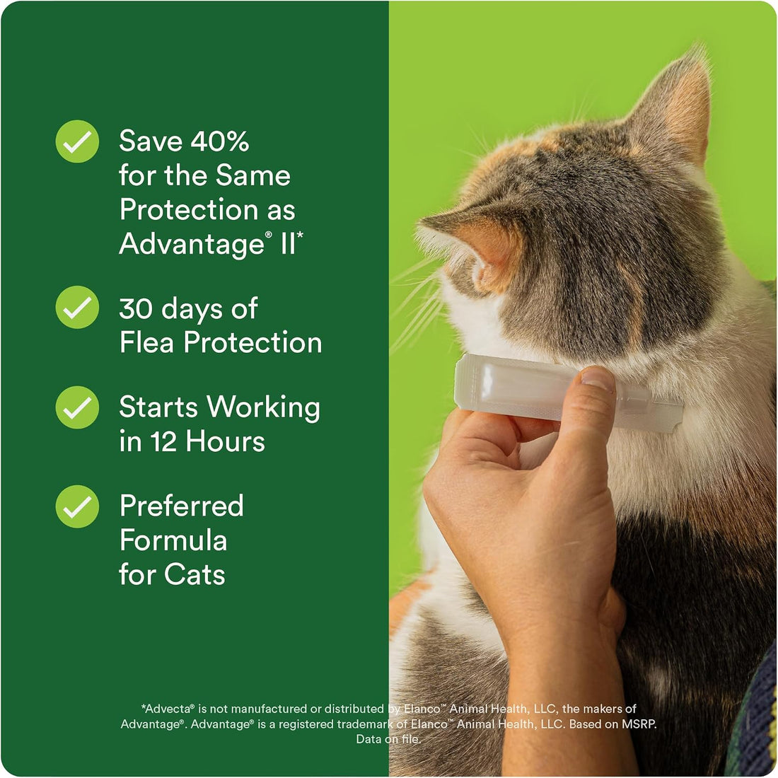 Advecta Plus Topical Large Cat Flea Treatment for Cats and Kittens