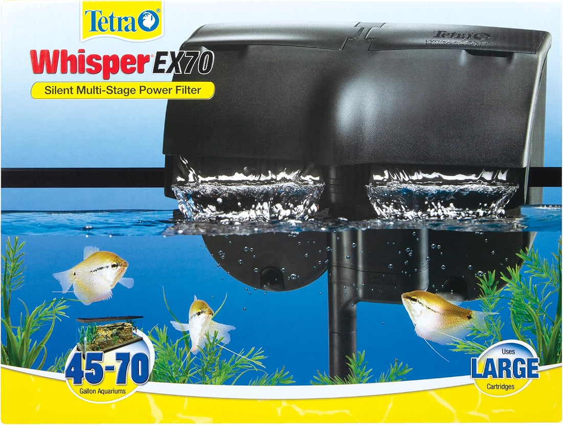 Tetra Whisper EX 70 Filter For 45 To 70 Gallon aquariums