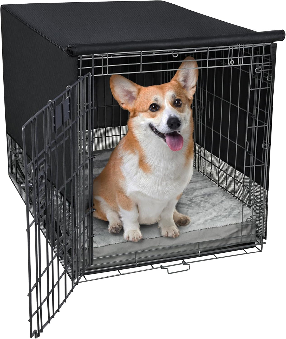 Explore Land Breathable Dog Crate Cover, 18 inches