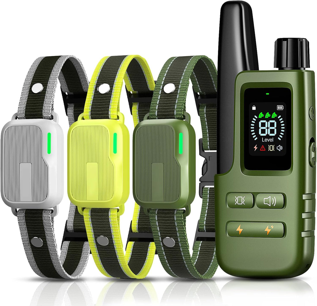 Shock Collar for Dogs 3 Pack - 4500FT Dog Training Collar with Remote