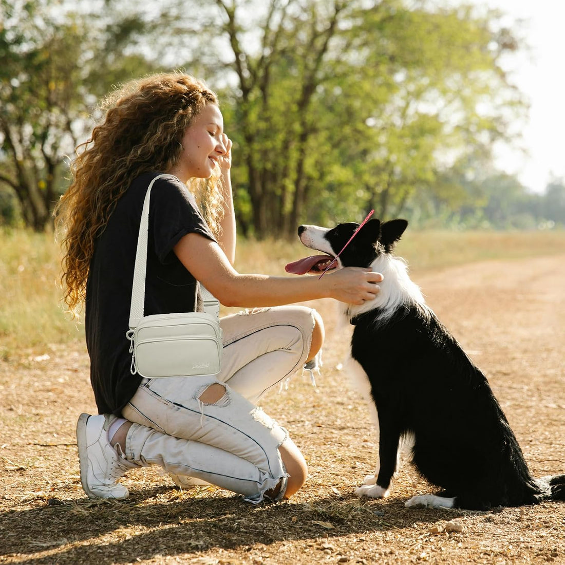 Runlight Dog Training Treat Pouch Fanny Pack,Dog Waist Belt,Dogs