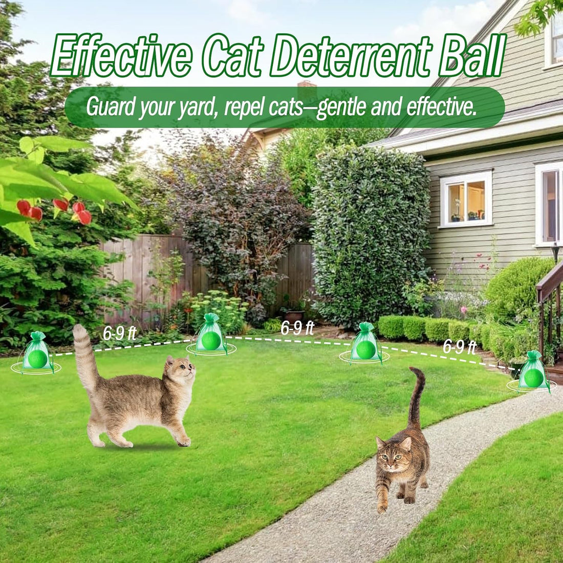Cat Deterrent Outdoor & Indoor