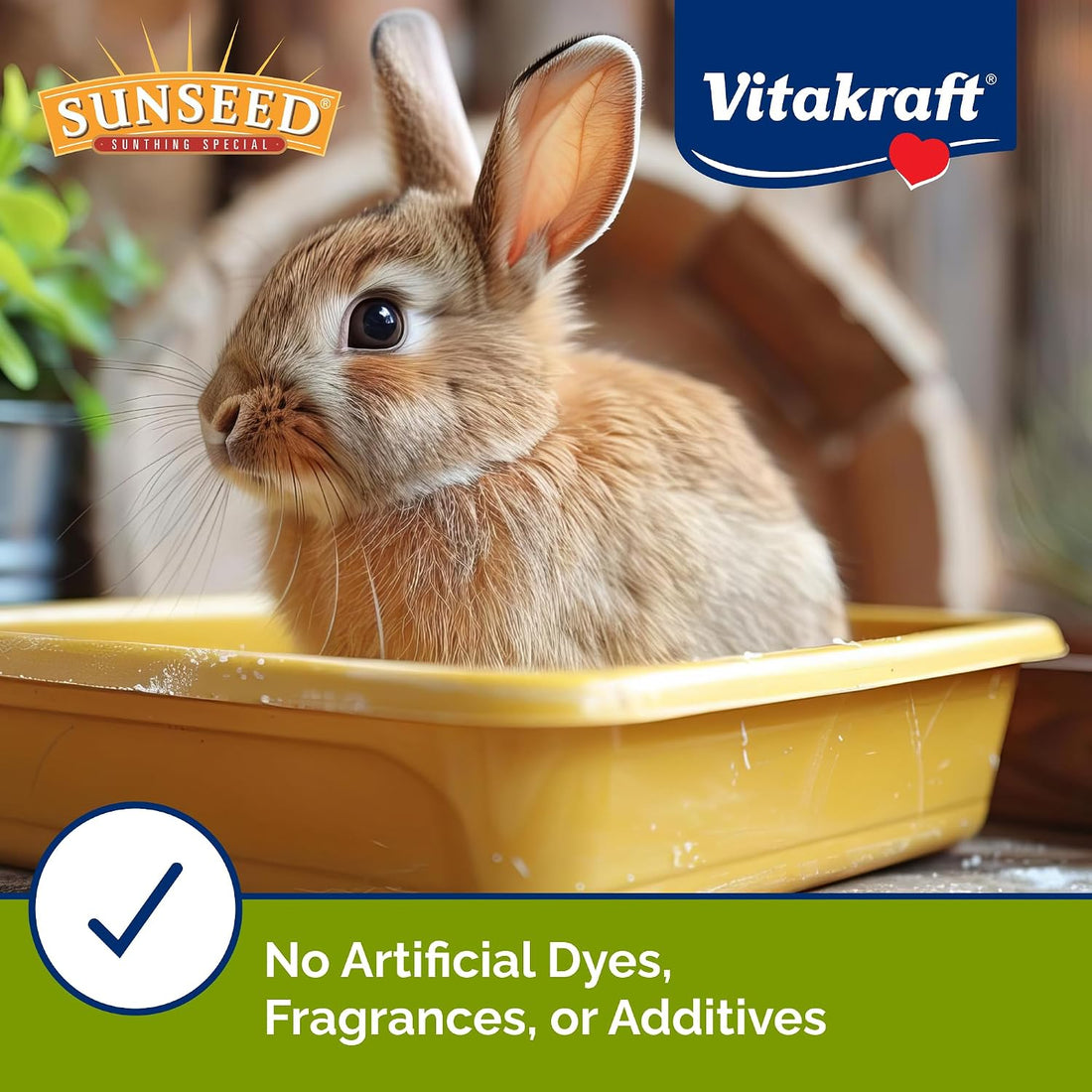 VitaKraft Sunseed Natural Corn Cob Bedding and Litter for Bird 350 cu