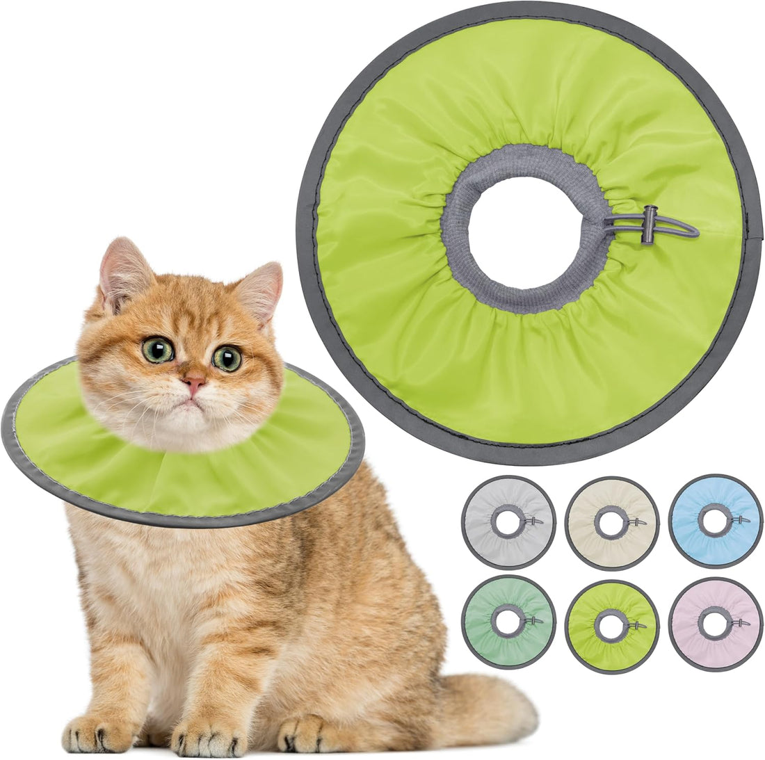 Seyezo Lightweight Cat Cone Collar Soft, Adjustable