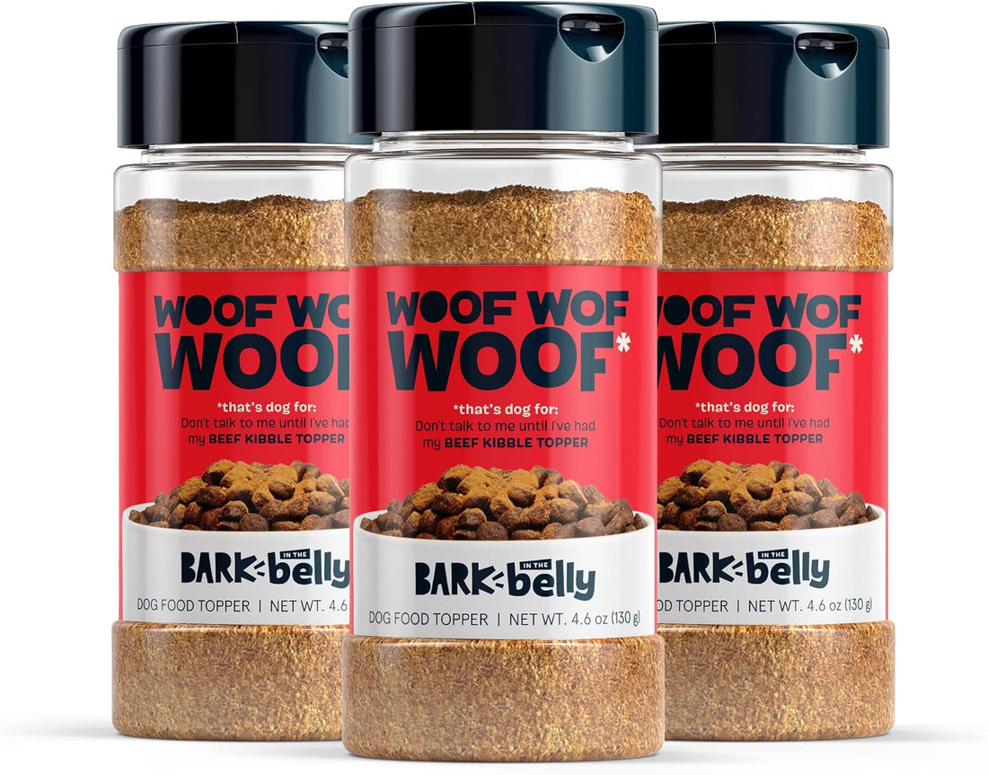 BarkBox Beef, Chicken, Ham Dog Treat Topper - (Pack of 3)