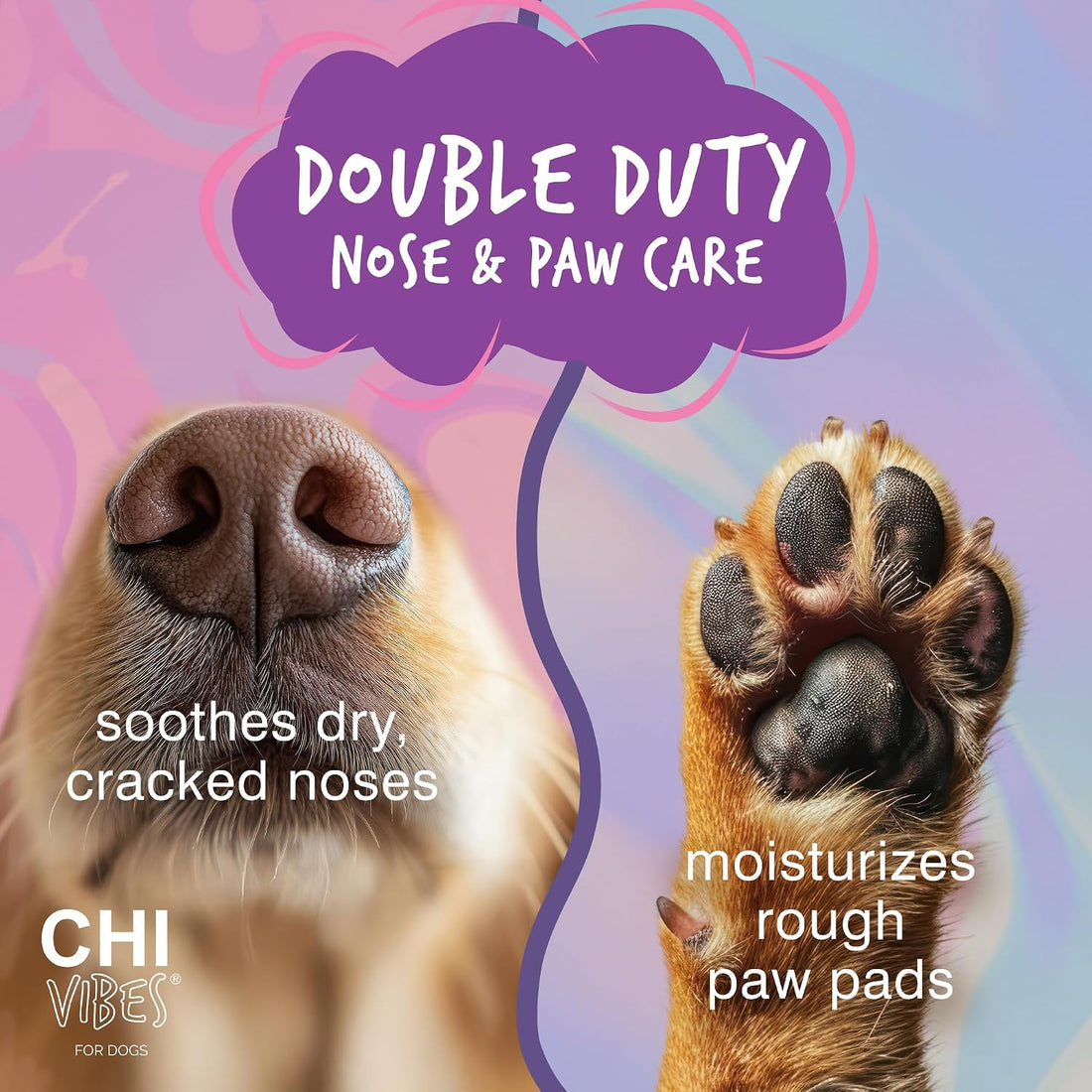 CHI Vibes for Dogs Nose and Paw Protecting Balm, 3 Oz