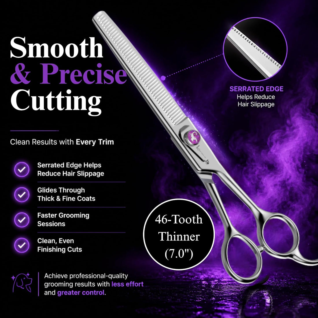 Kenchii Scorpion Dog Grooming Shears