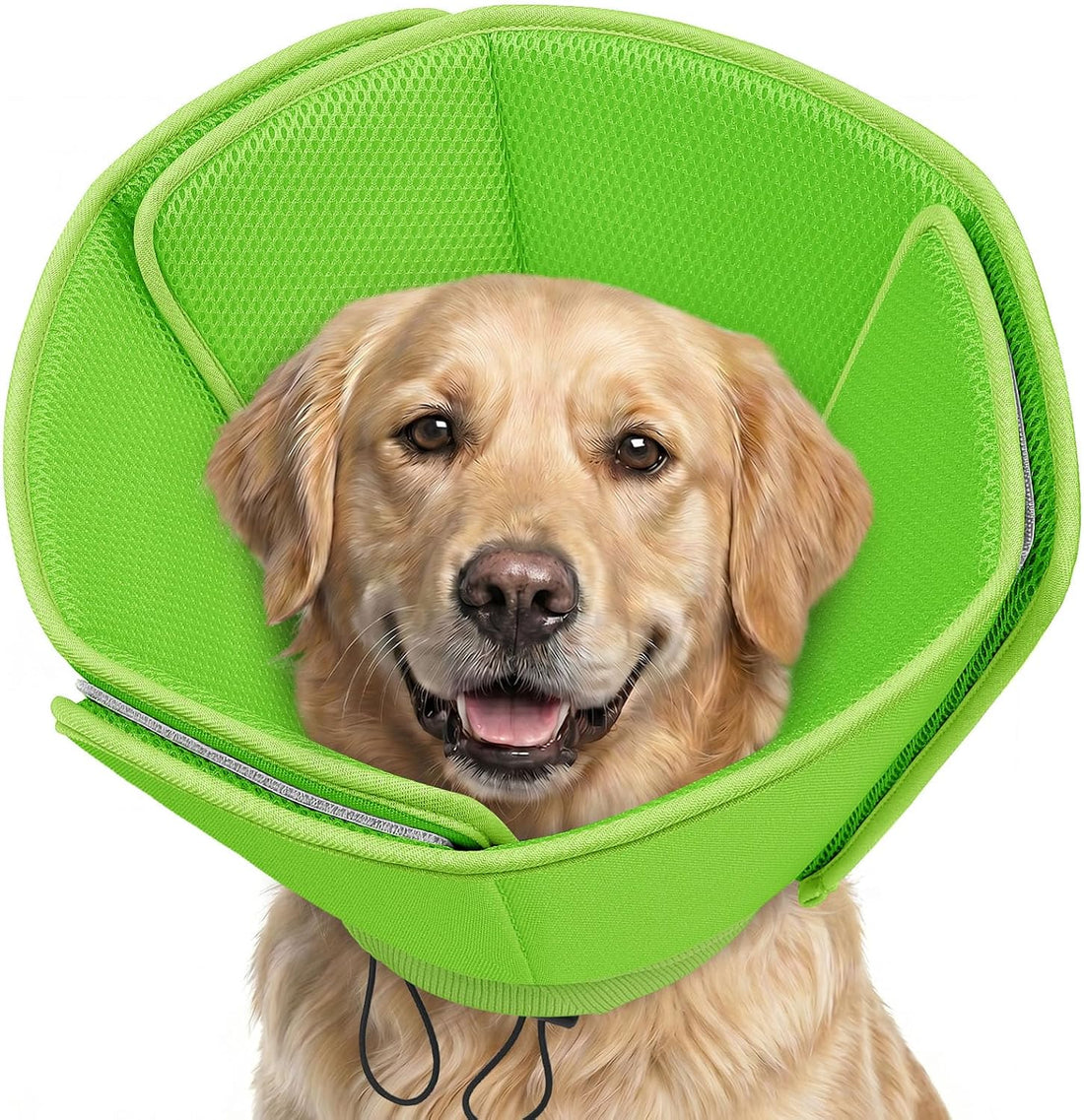 AOFITEE Soft Dog Cone, Adjustable Cone for Dogs After Surgery