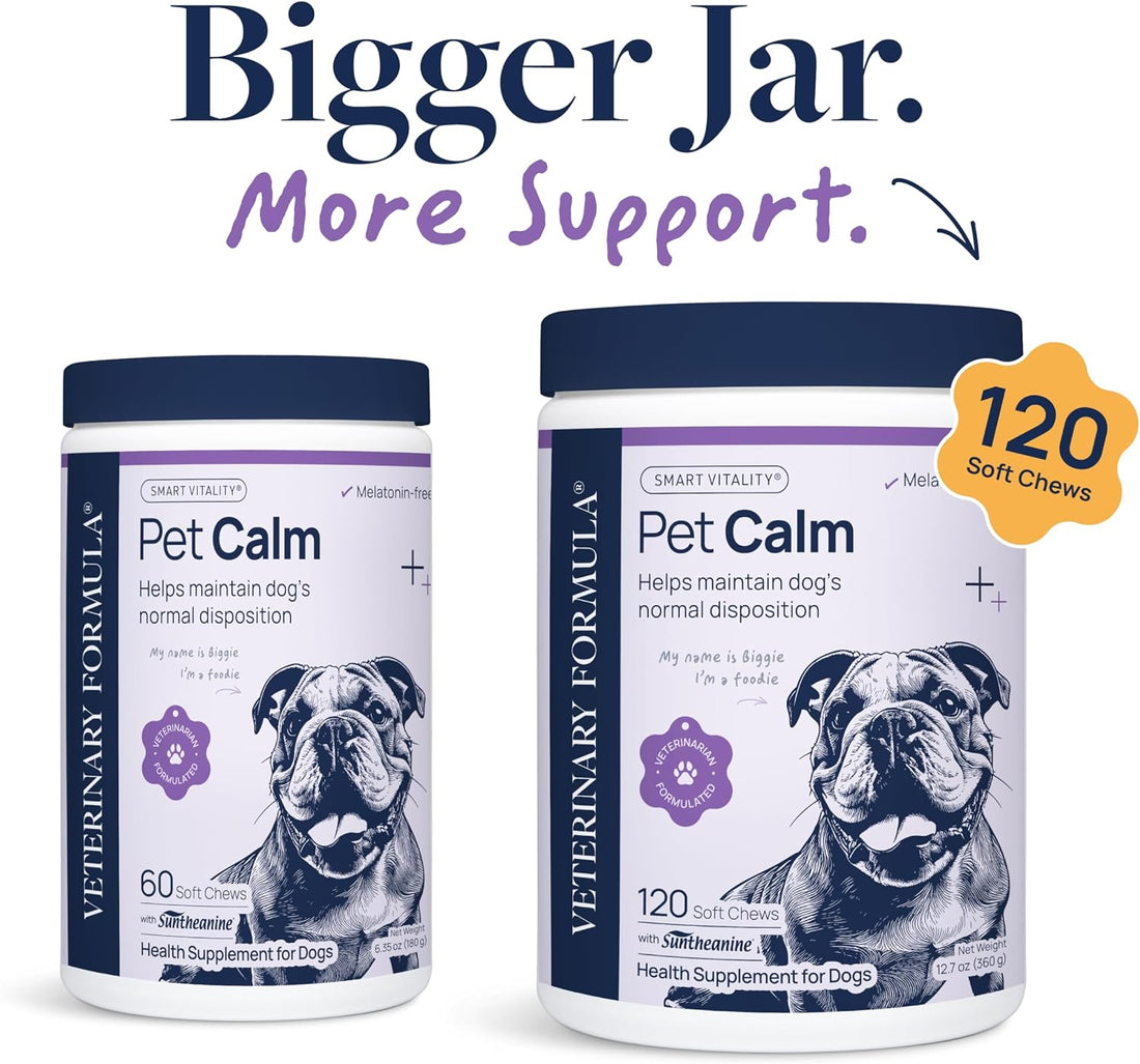 Veterinary Formula Smart Vitality Pet Calm Soft Chews for Dogs
