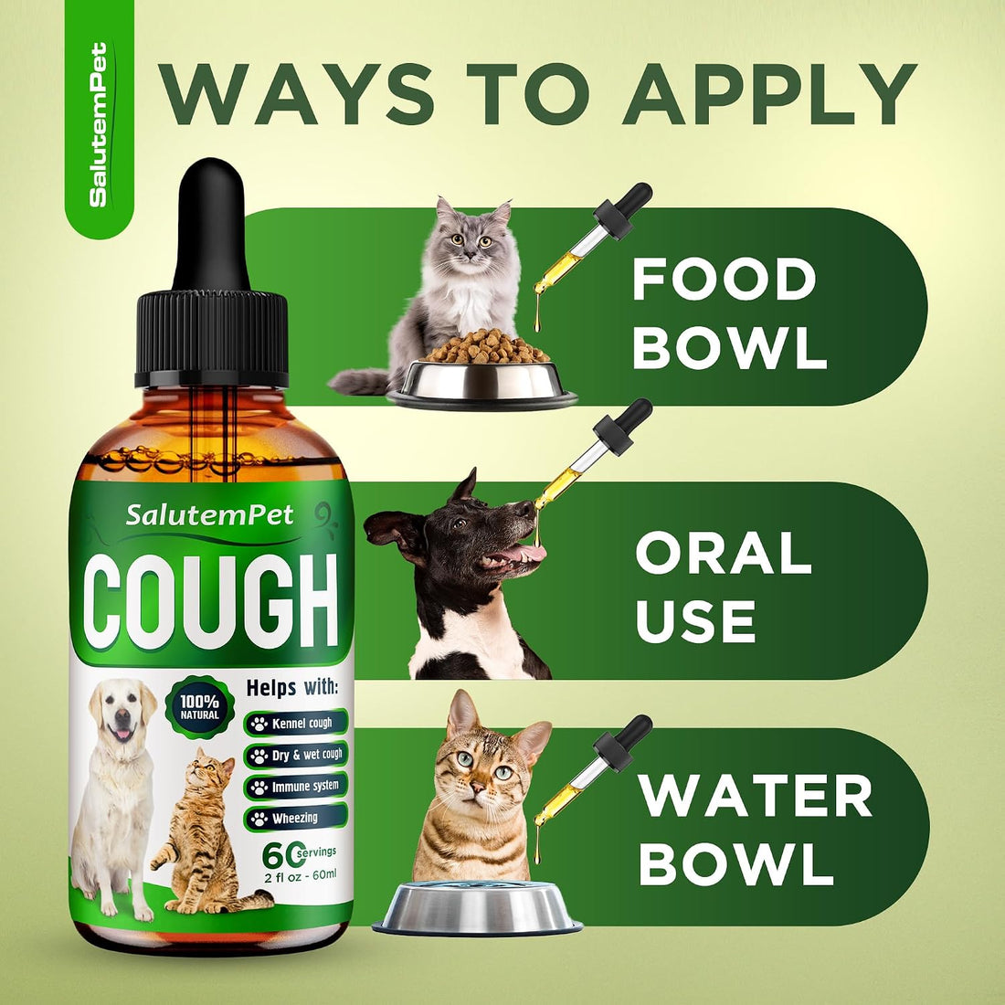 Kennel Cough Medicine for Dogs & Cats