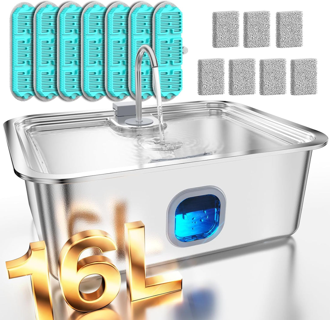 Dog Water Fountain Stainless Steel