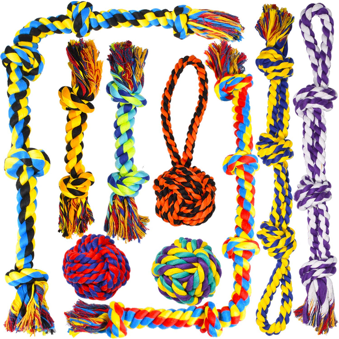 SHARLOVY Large Tough Chew Toys for Aggressive Chewers Large