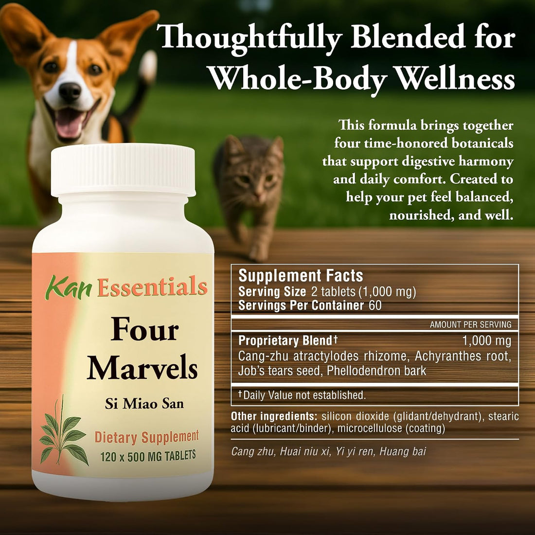 Kan Herbs Four Marvels – Traditional Chinese Herbal Blend for Dogs