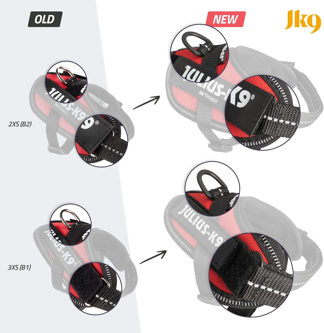 Julius-K9, 16IDC-P-M, IDC Powerharness, Dog Harness, Size: