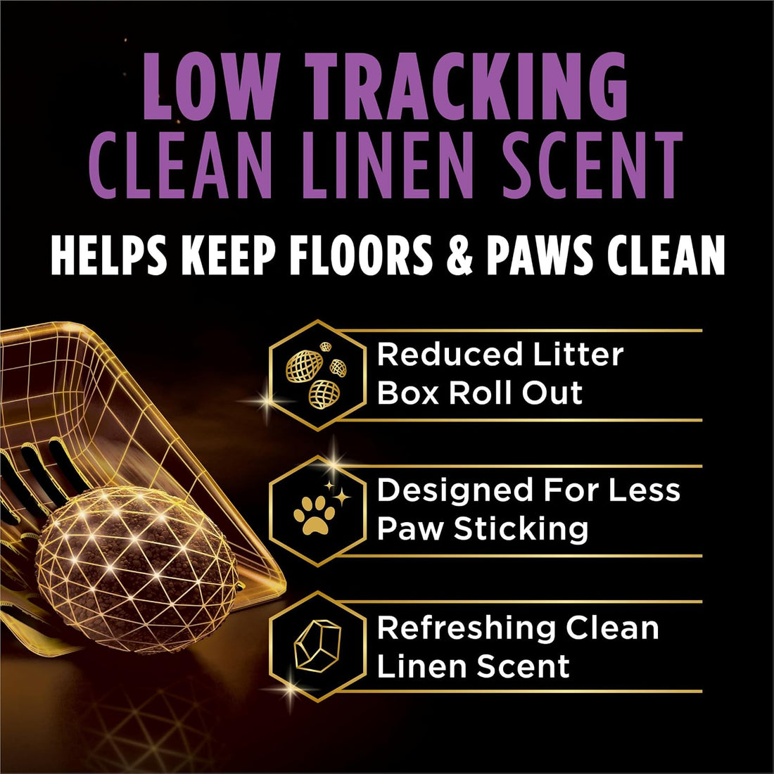 Purina Tidy Cats Performance Plus Feet Unscented Low Tracking