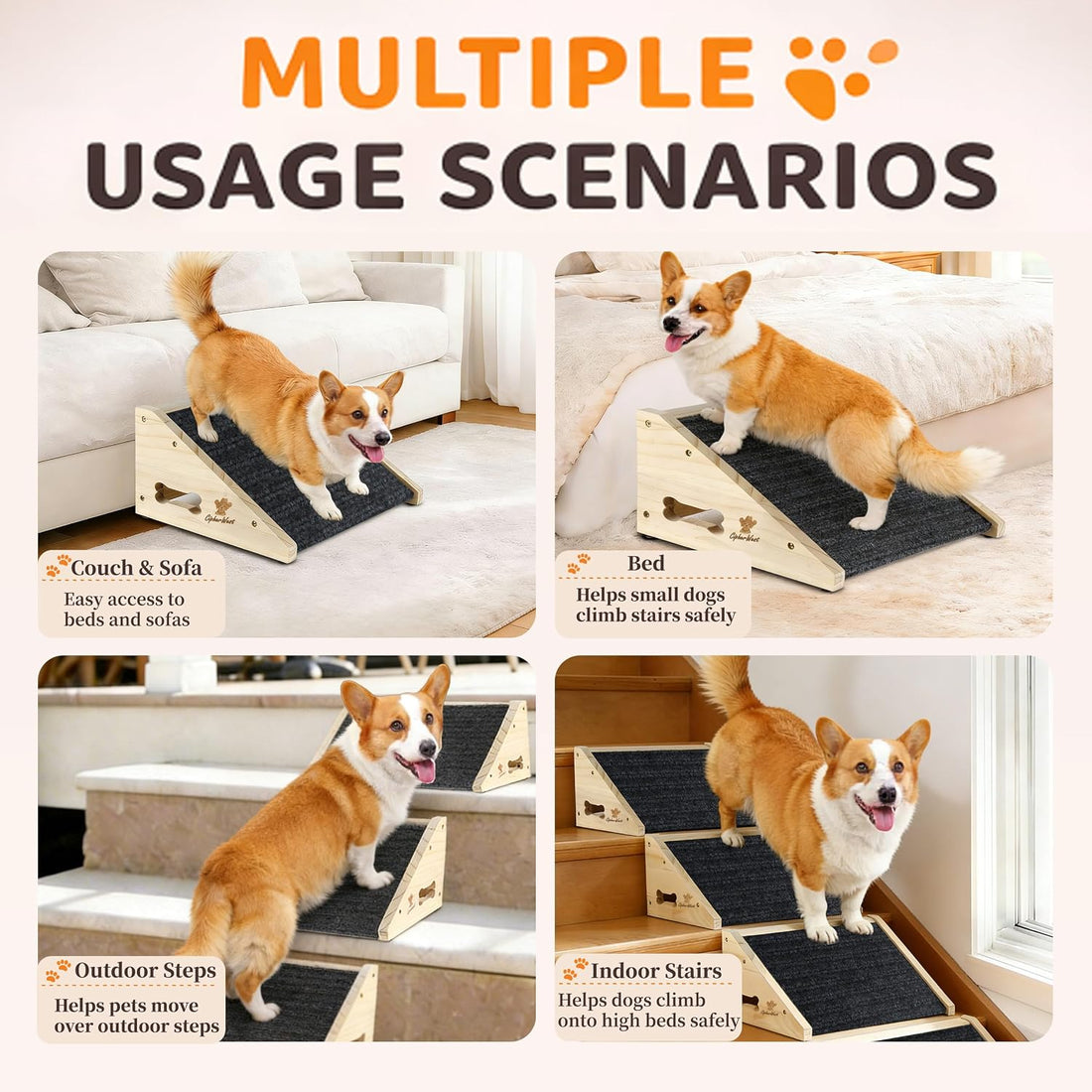 Small Dog Ramp for Couch & Low Bed