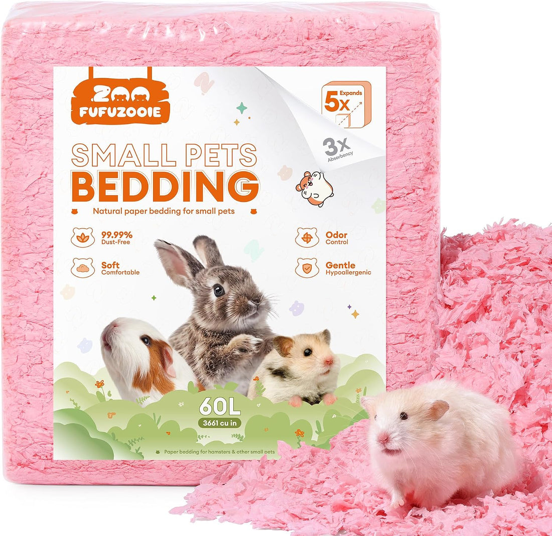 Hamster Paper Bedding 12L Odor Control 99% Dust-Free