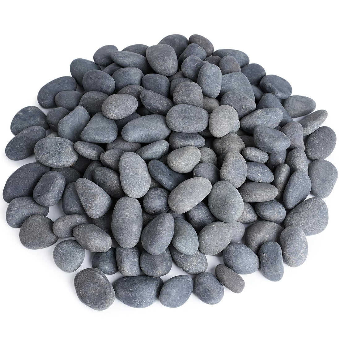 Pulovin 20 lbs River Rocks for Landscaping
