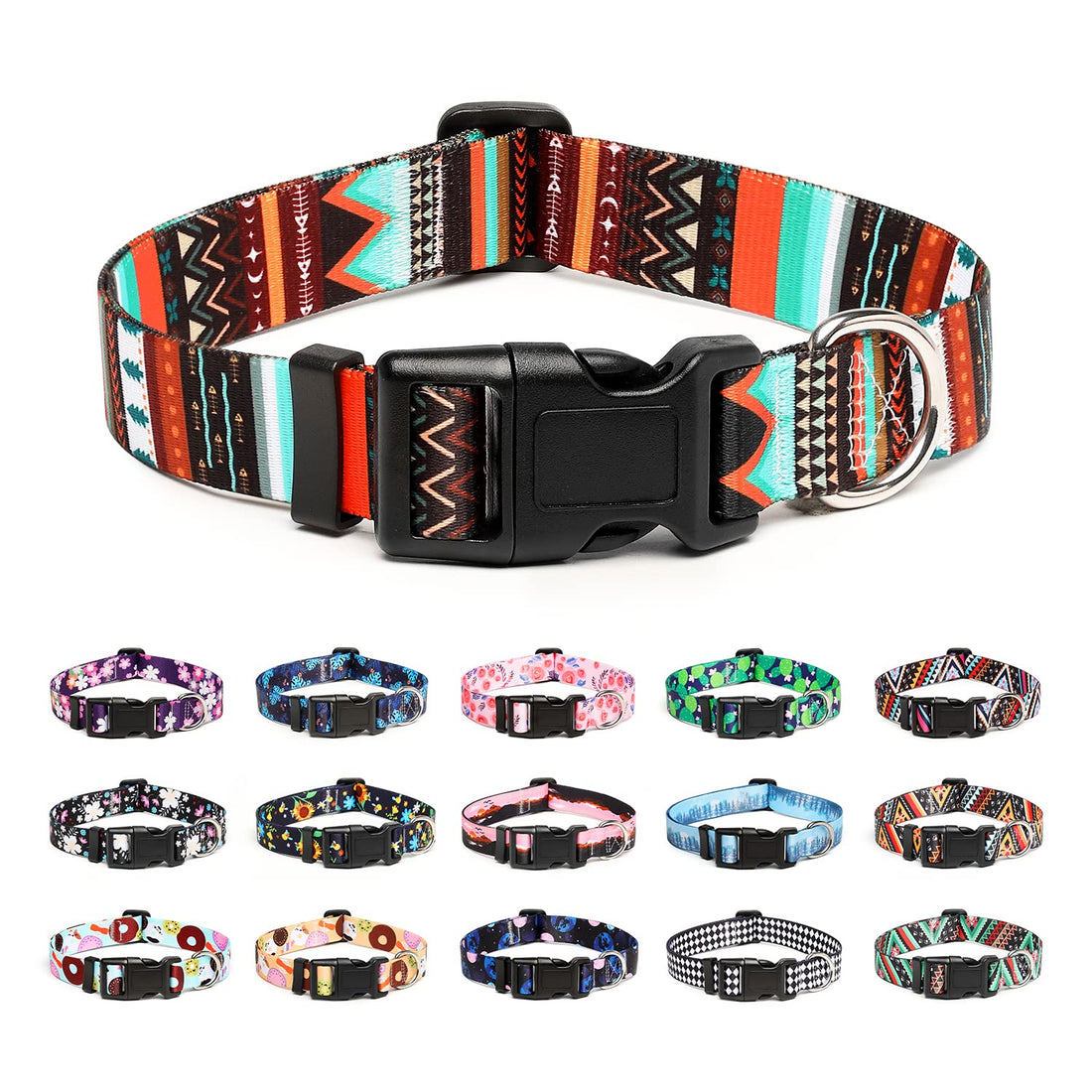 Mercano Adjustable Dog Collar - Special Design Patterns