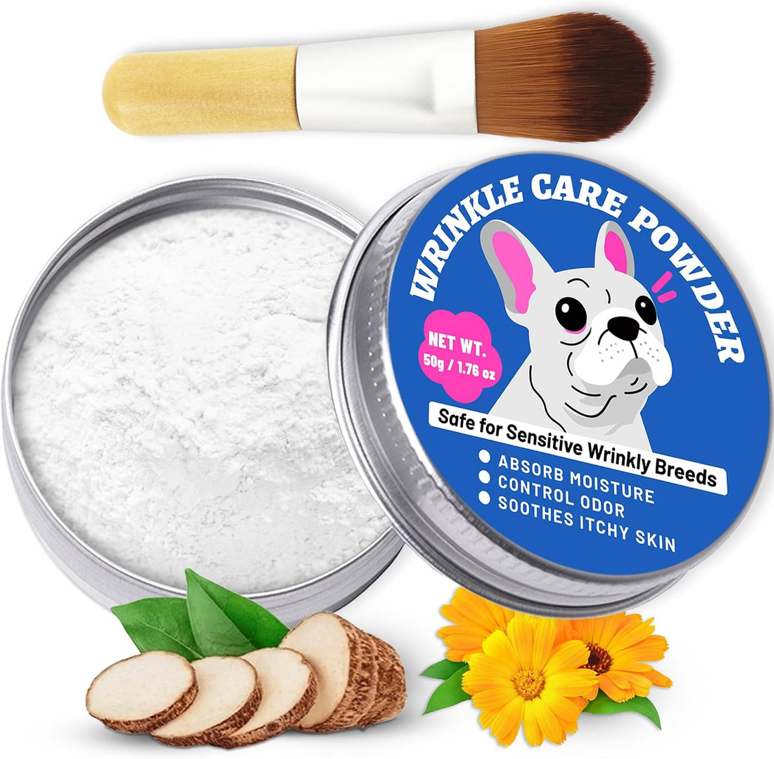 Bulldog Wrinkle Care Powder, Moisture & Odor Control, 50 g