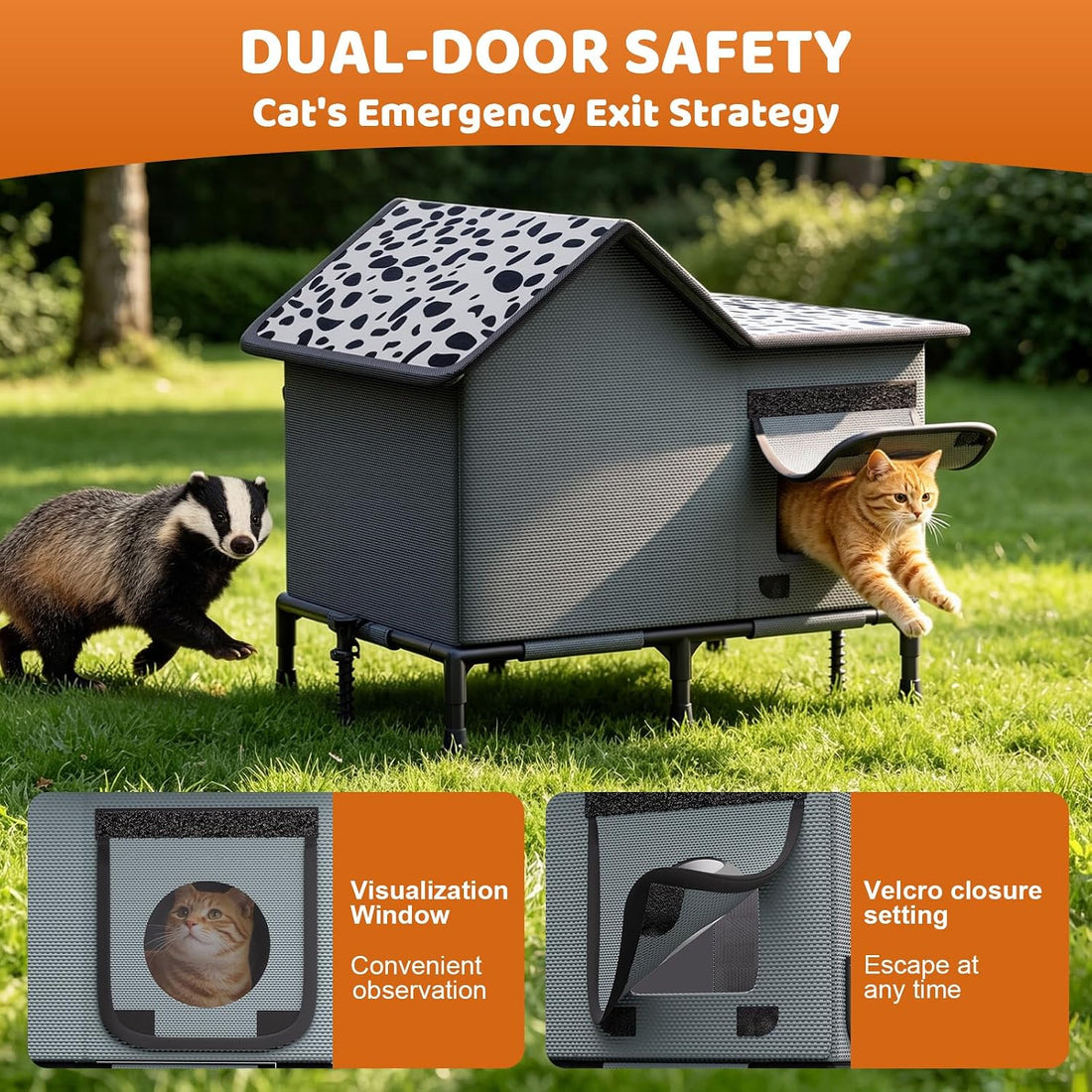 Heated Cat House for Outside