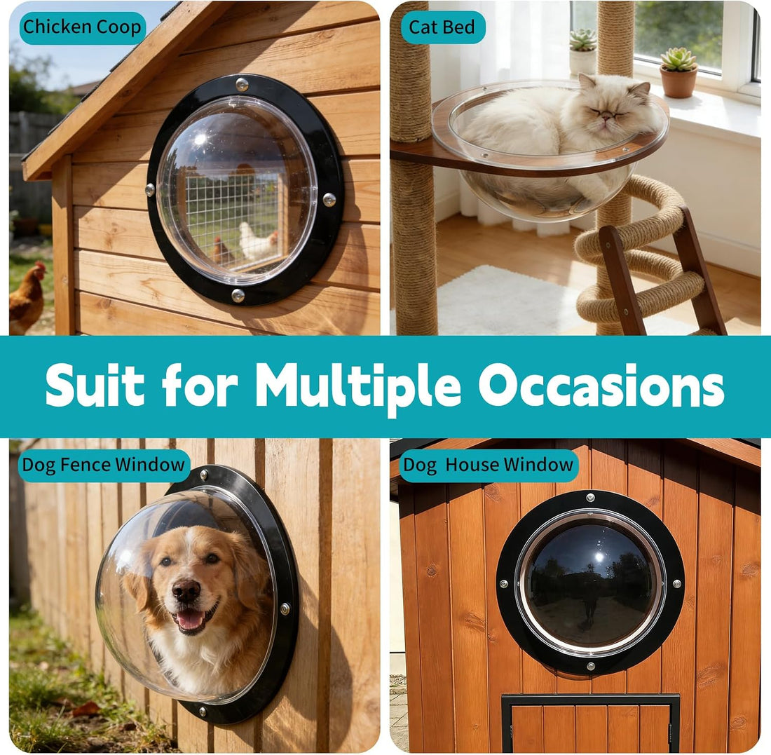 Nexboraque 2 Pack Dog Fence Window