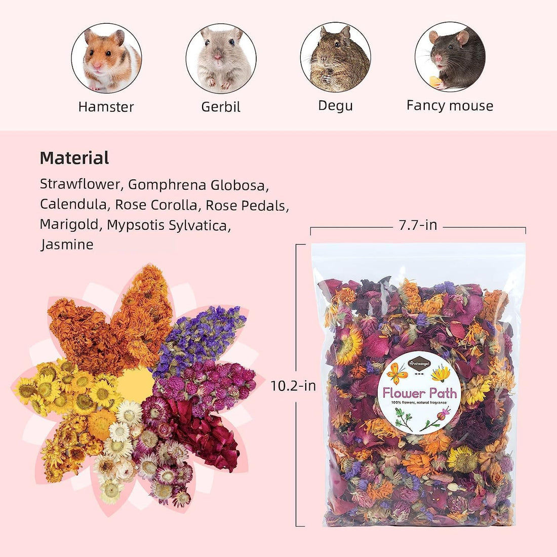 Niteangel Natural & Soft Hamster Bedding Mate