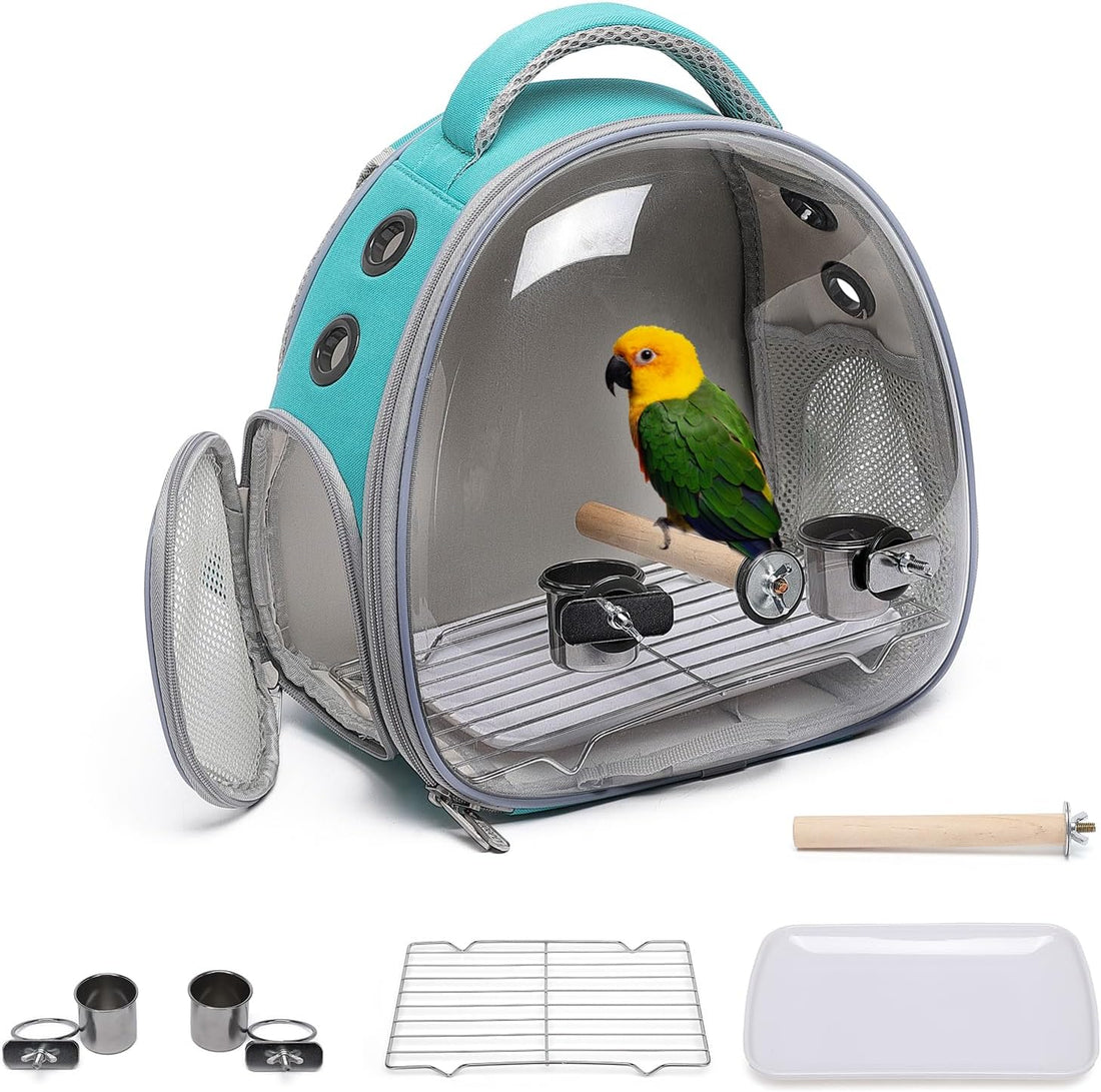 Portable Travel pet Backpack Carrier Hamster Bag Guinea Pig Bird