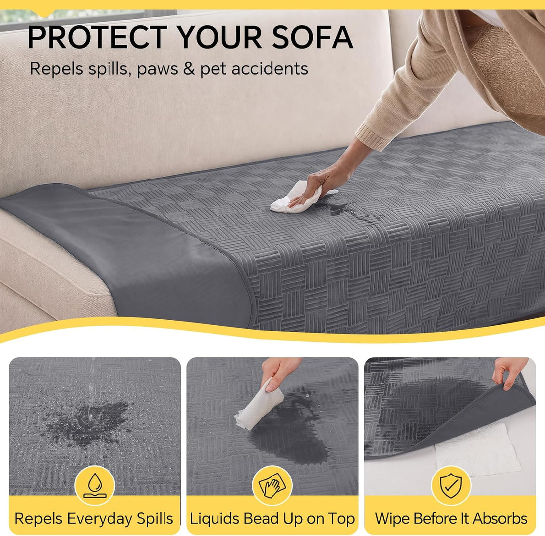 Luciphia Waterproof Couch Cover for Dogs Cats, Pet Blanket