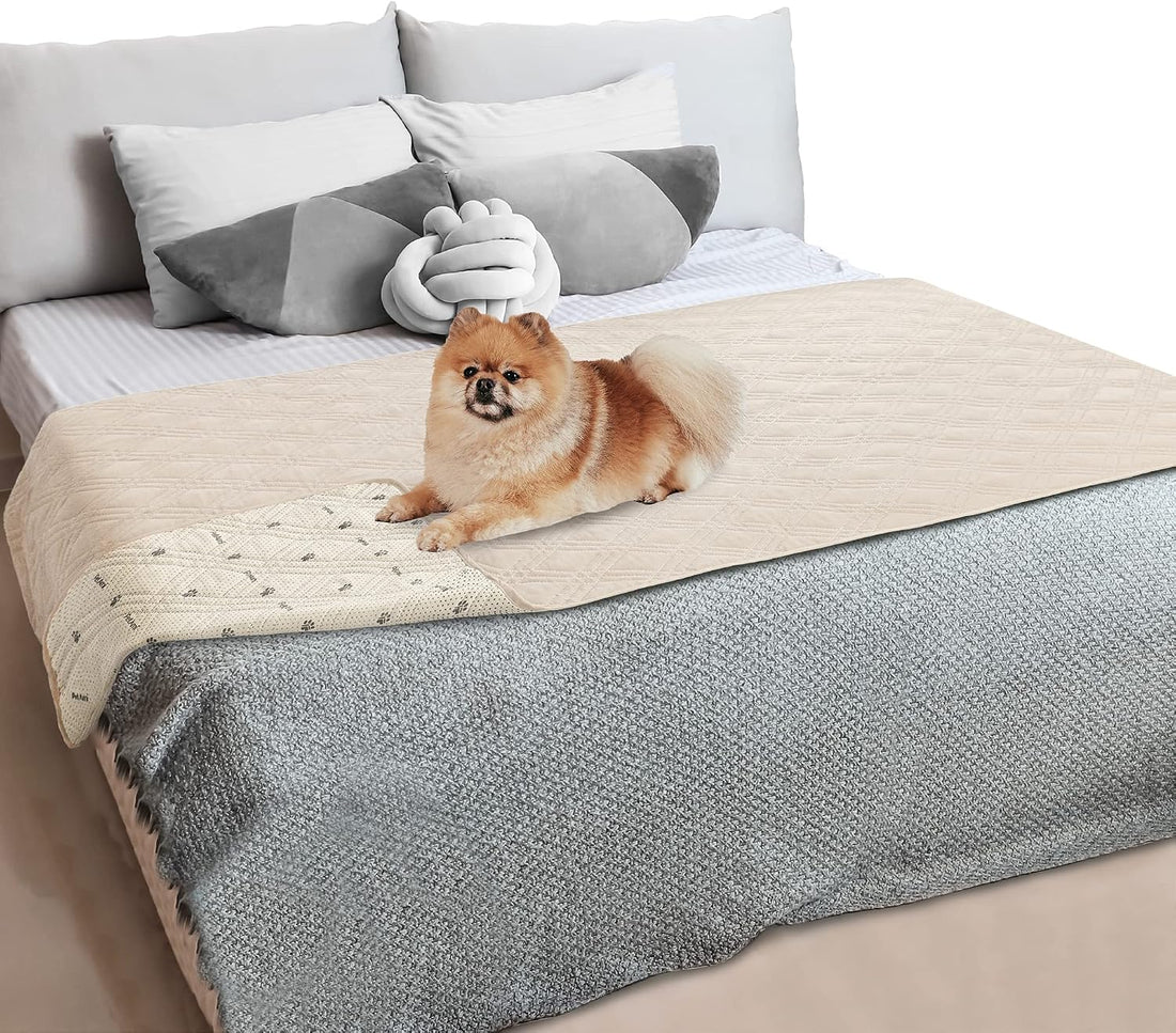PetAmi Waterproof Couch Cover for Dog Nonslip Bed Sofa Blanket, 52x82